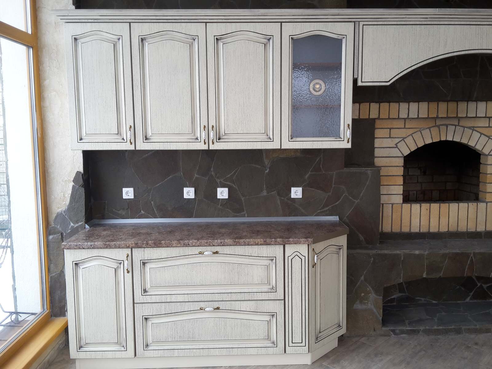 Обложка проекта: Классическая кухня частный дом