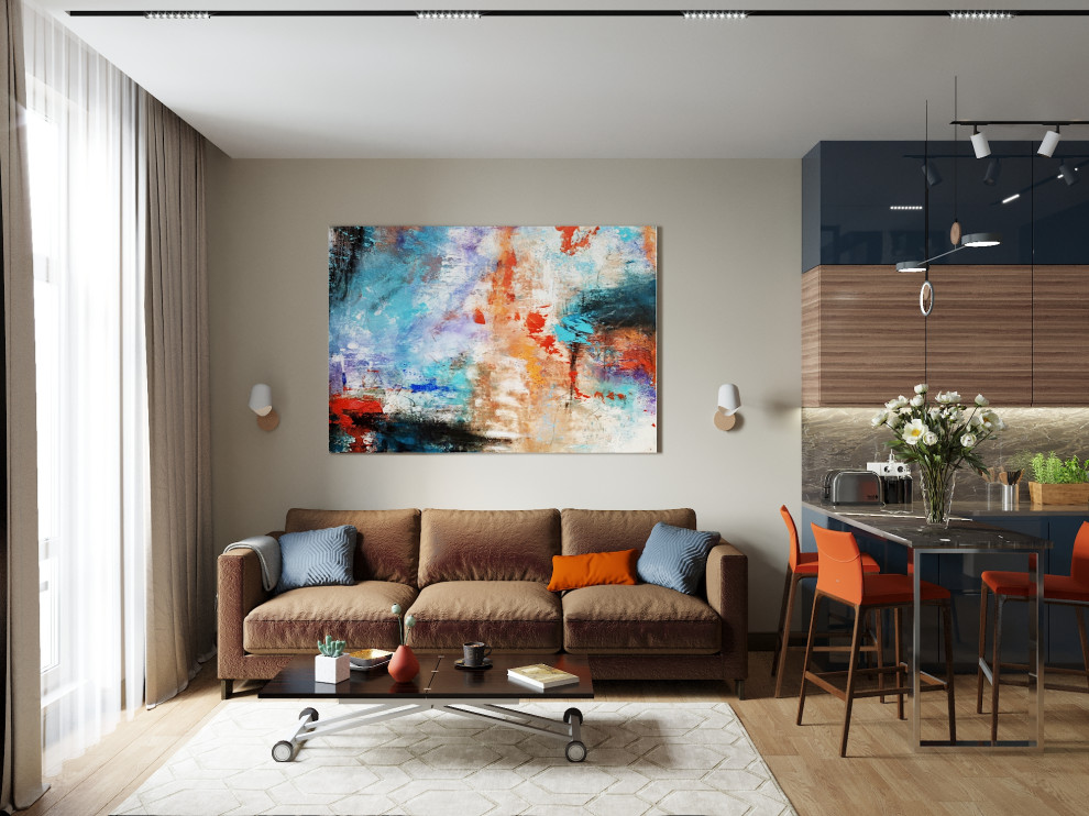 Визуализация интерьера квартиры в ЖК Символ г.Москва