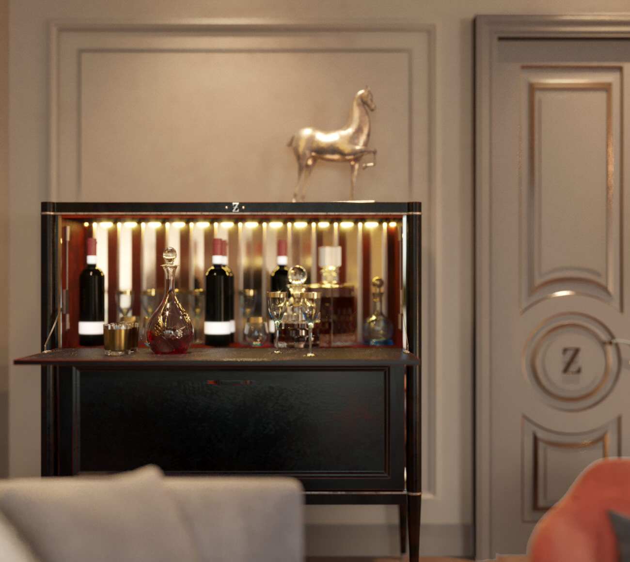 Зона встречи с клиентами