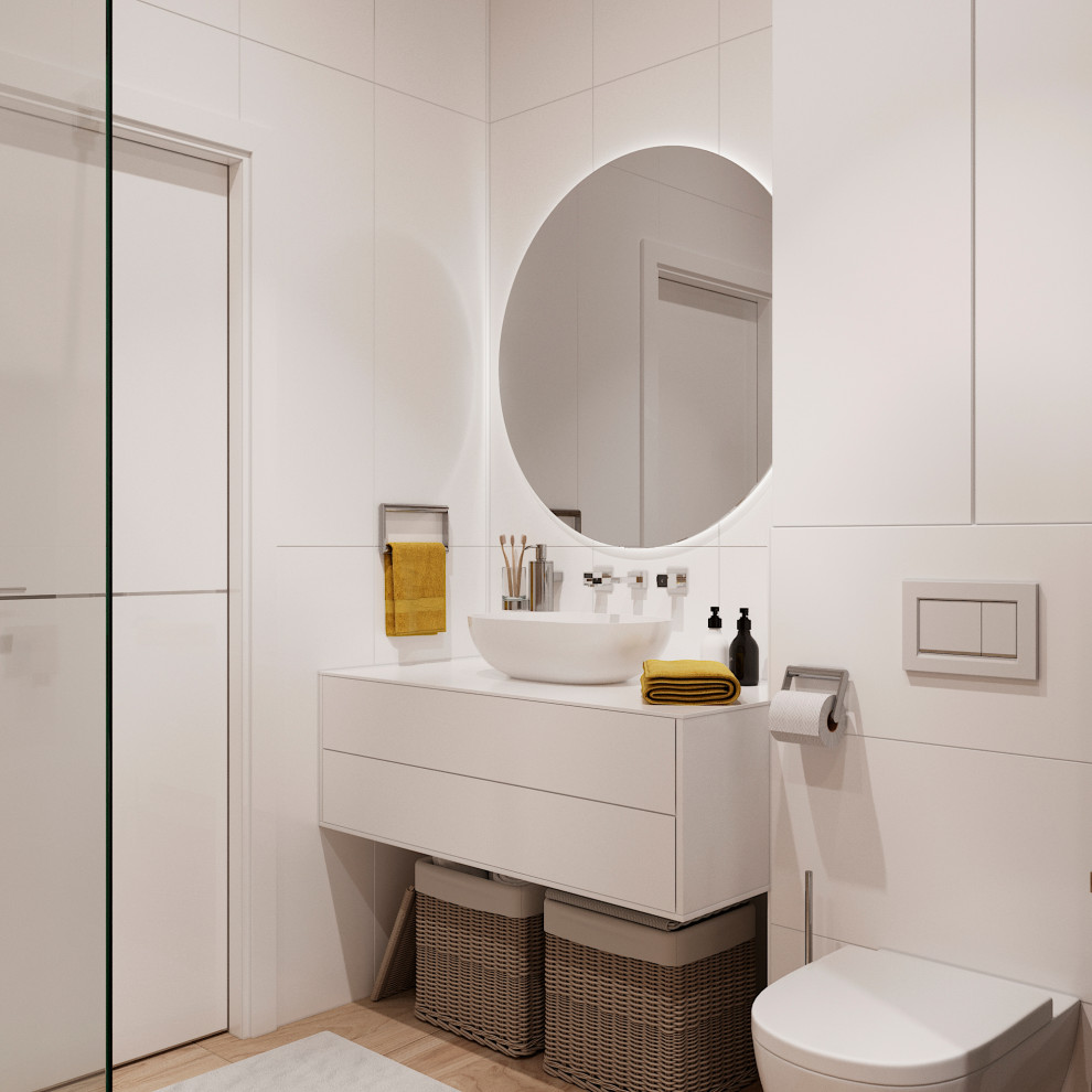 Дизайн-проект квартиры общей площадью - 86 м.кв. в г. Химки, ЖК "Маяк"