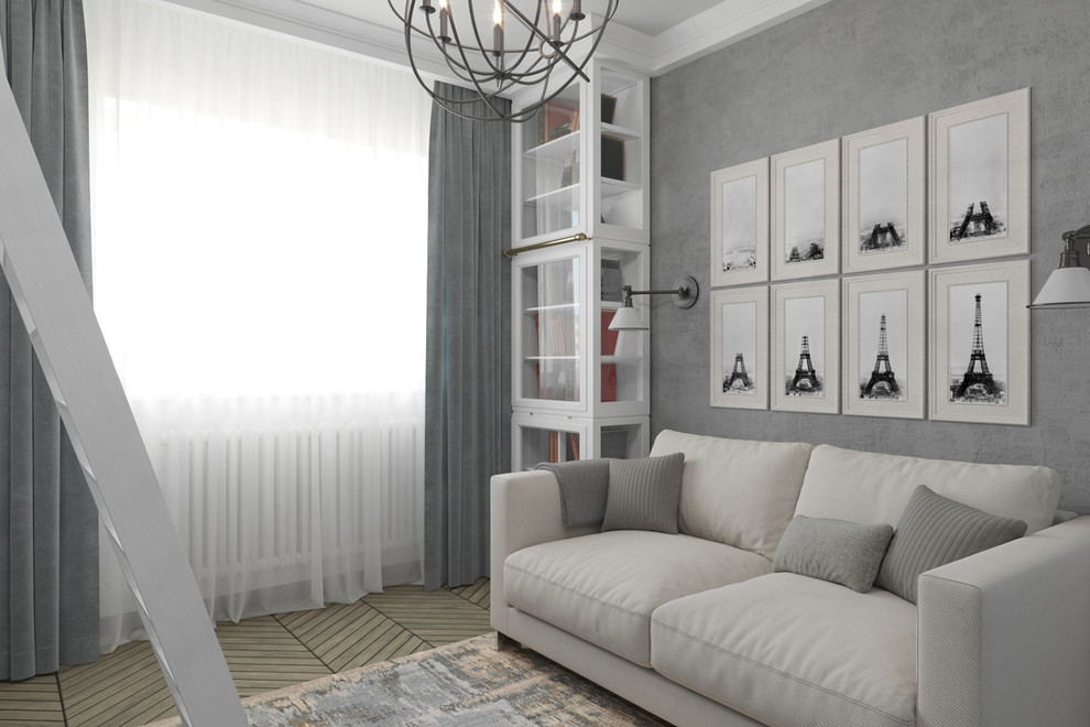 Квартира с библиотекой