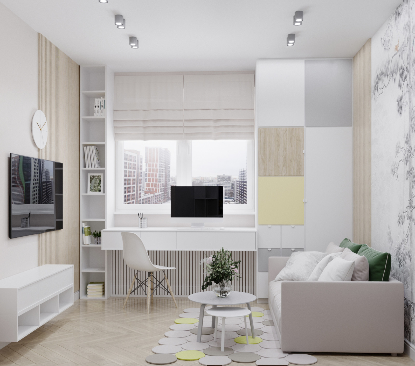 Дизайн-проект 2-х комнатной квартиры