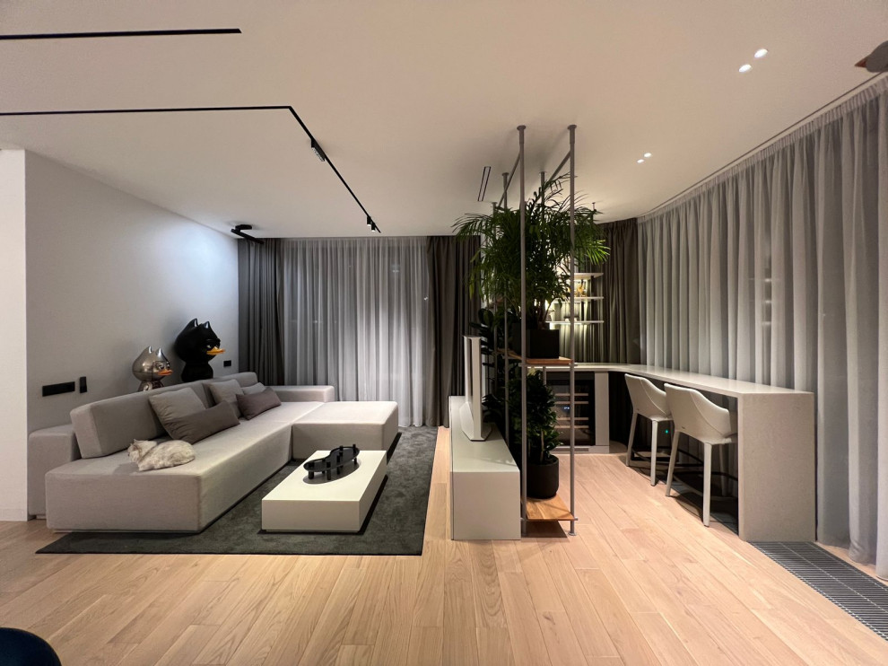 Фотосессия  - двери, мебель и перегородки в московской квартире