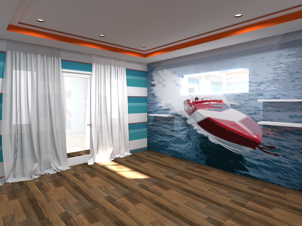 Северный Голливуд - Лос Анджелес. Дизайн интерьера в средиземноморском стиле.