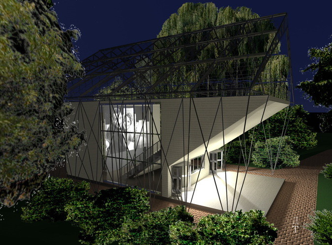 эскизный проект летнего кинотеатра