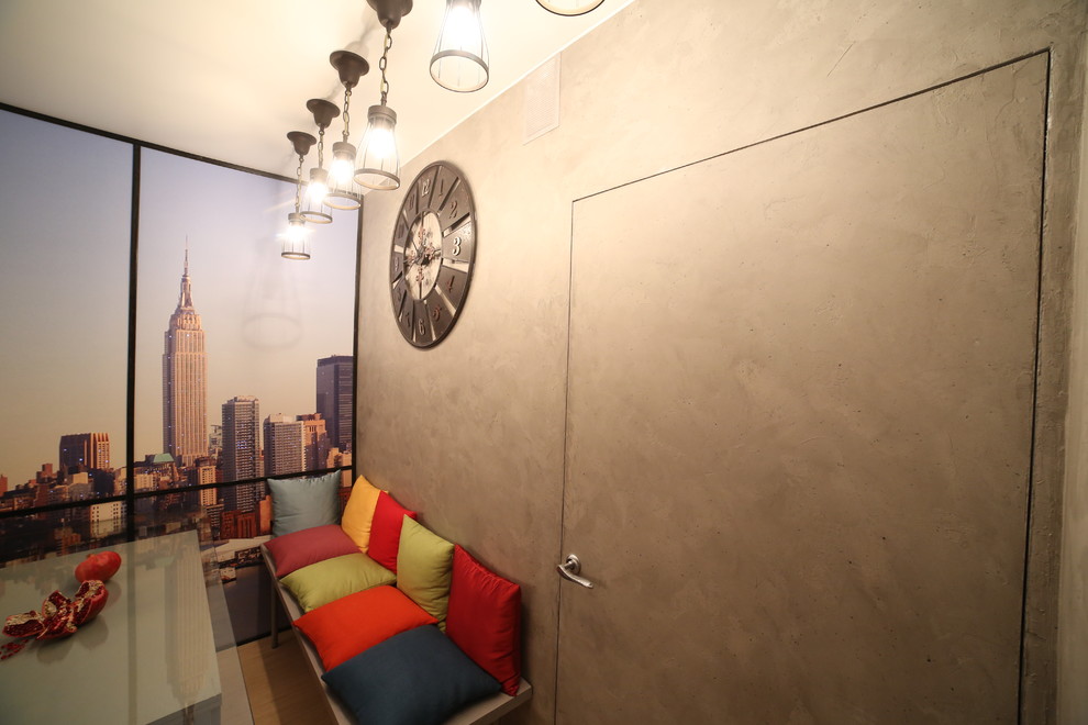 Дизайн кухни с видом на Манхеттен