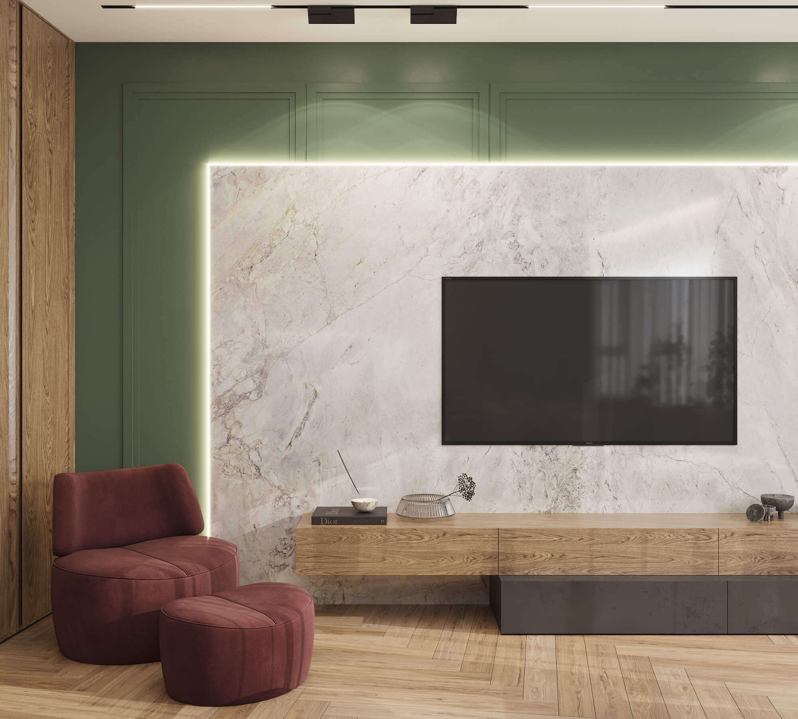 Дизайн квартиры|Яркая энергия современности