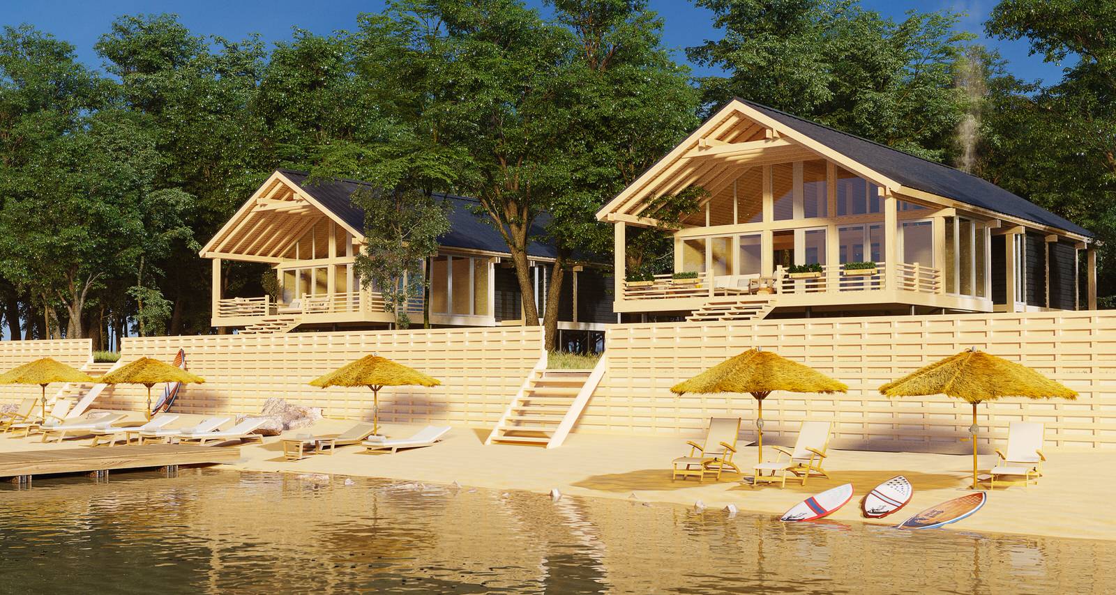 Обложка проекта: Проект домов эко-клуба "Среда"