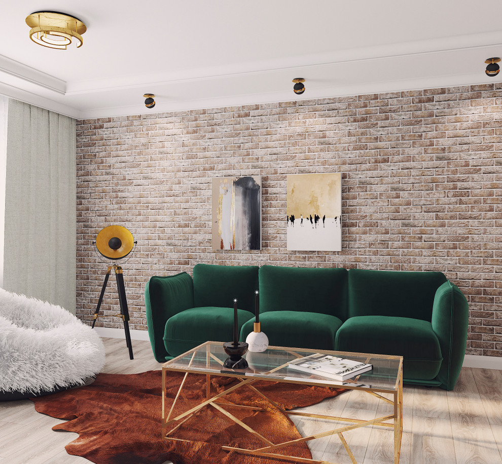 3-ком. квартира в стиле фьюжн