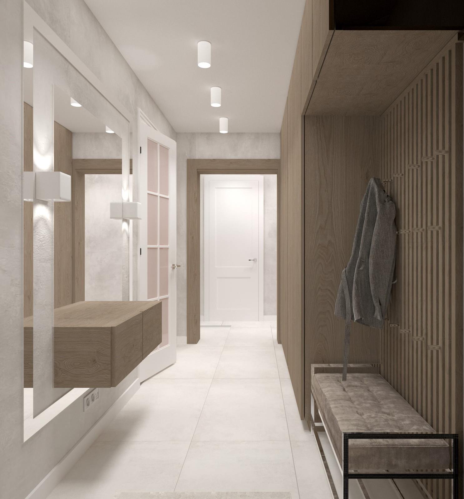 Обложка проекта: Дизайн коридора