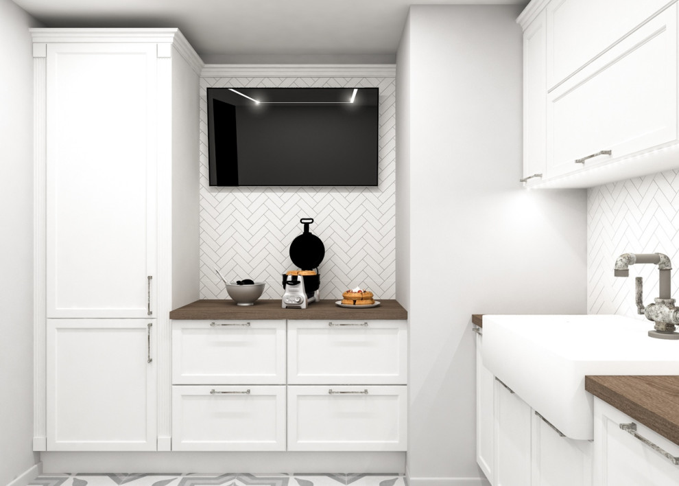 Обложка проекта: Белая кухня.