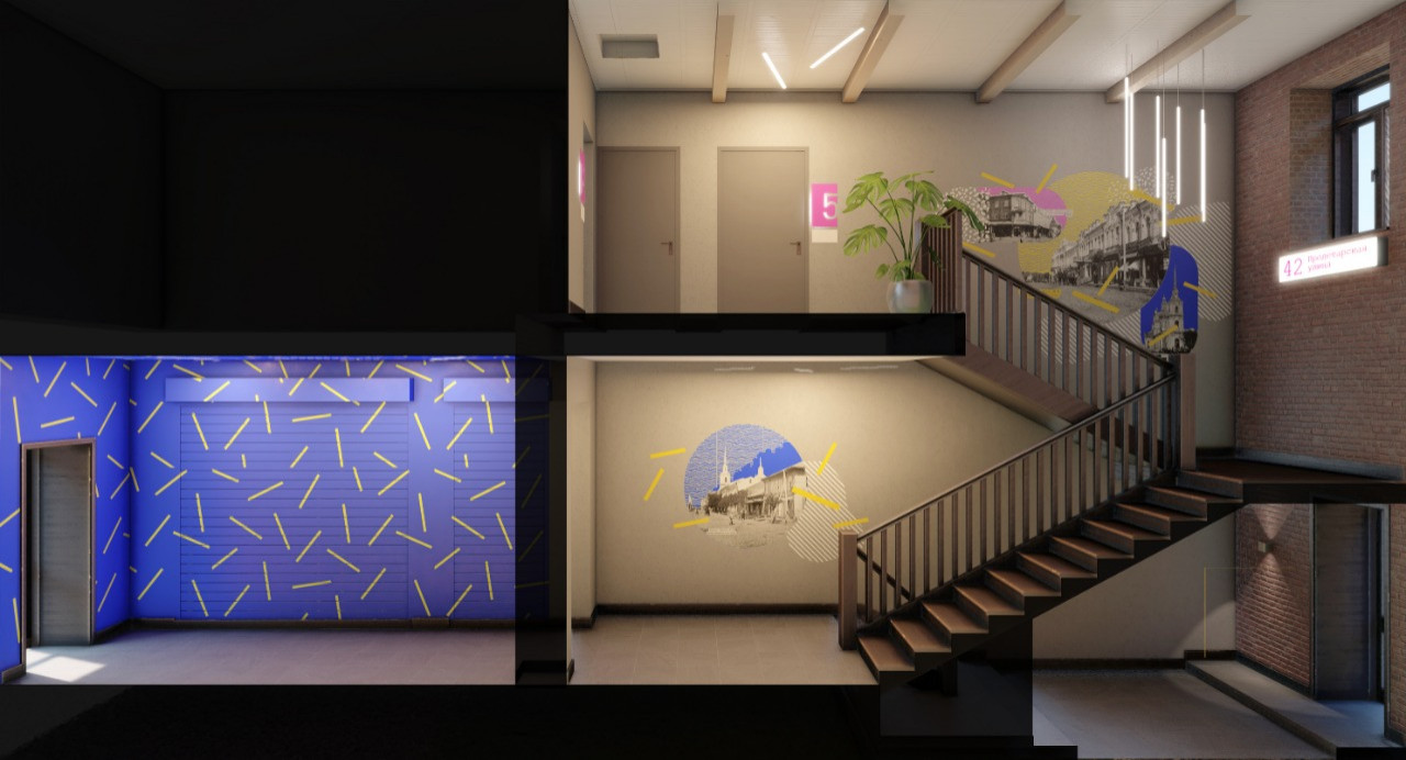 Дизайн общественного пространства, Рославль, Смоленская область