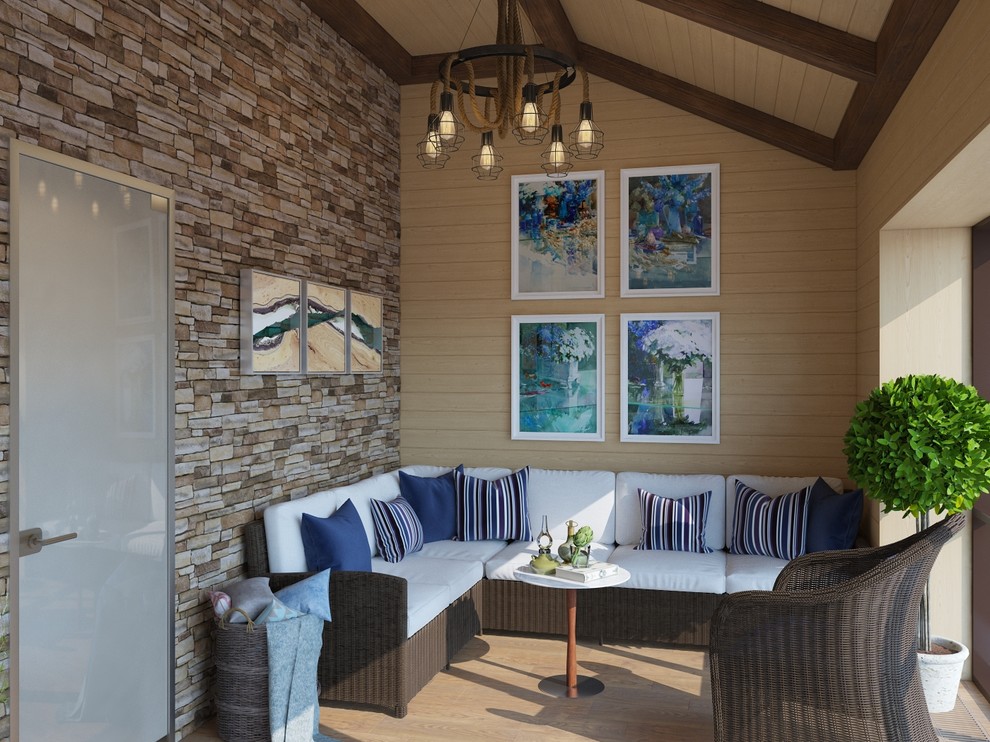 Баня в скандинавском стиле