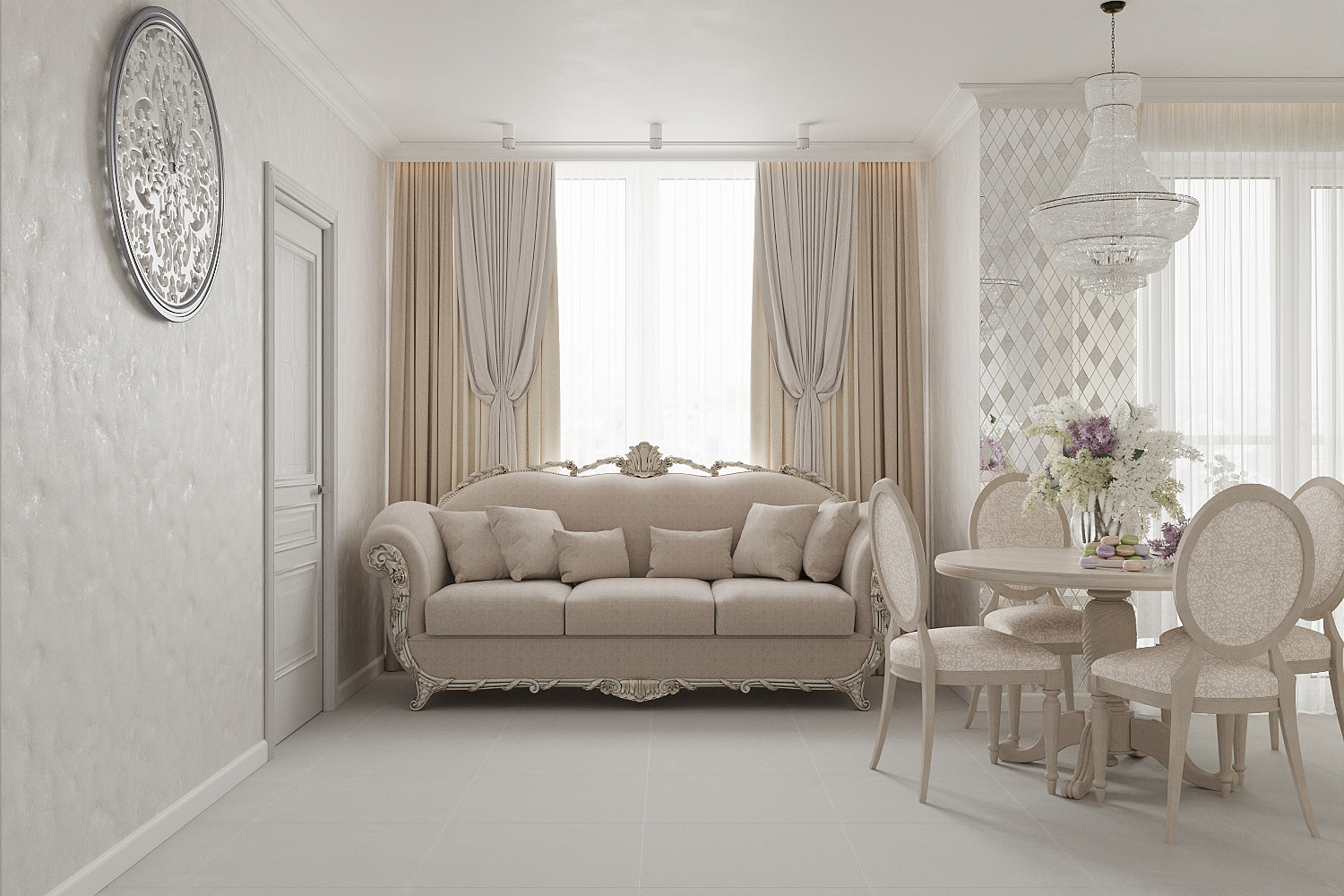 ЖК "Белый Сад" Классический стиль