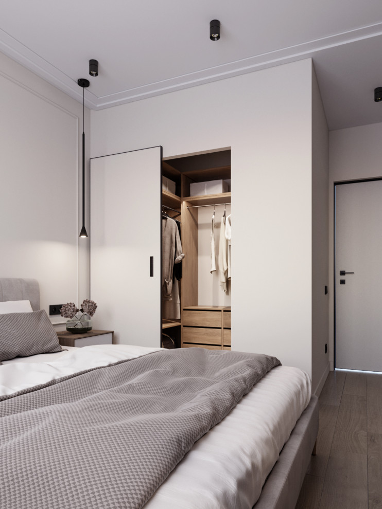 Квартира в Санкт-Петербурге в бежевом стиле. 53 кв.м.