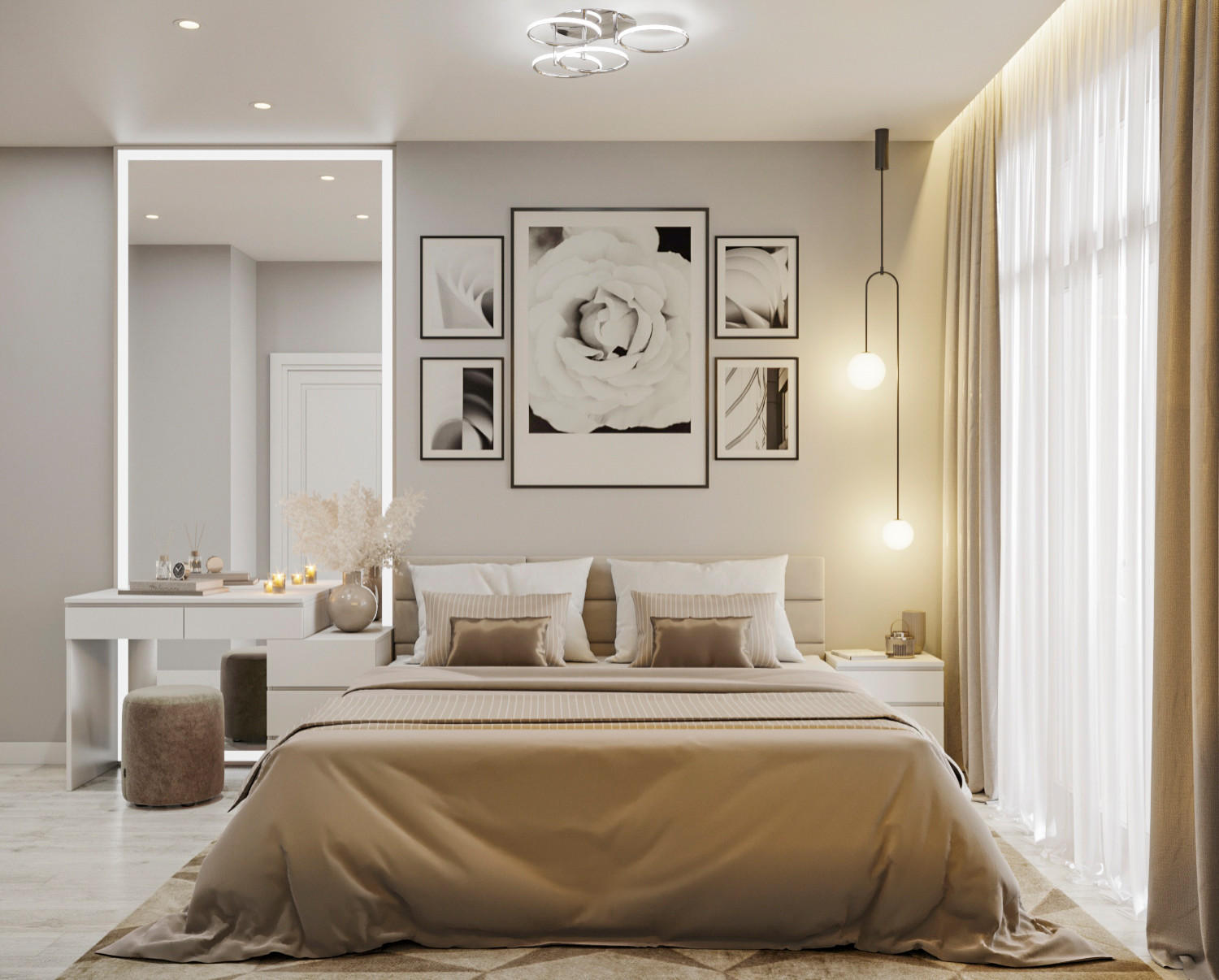 Стильный дизайн 2-х комнатной квартиры