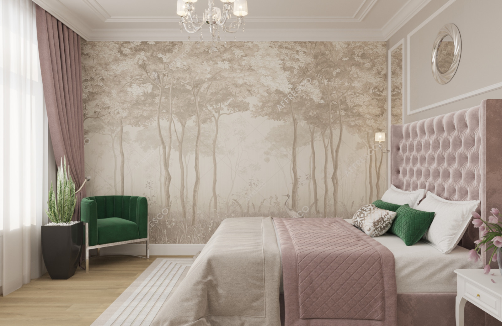 Неоклассика в таунхаусе