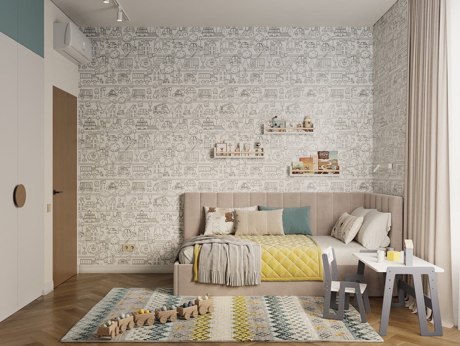 Яркая и свежая квартира в Москве