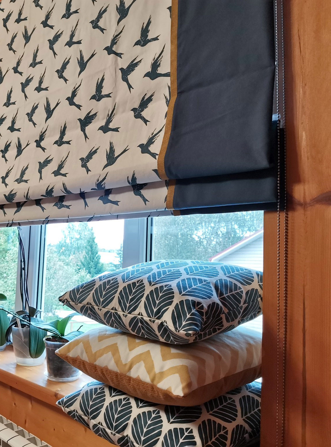 Шторы для загородного дома в Пушкино