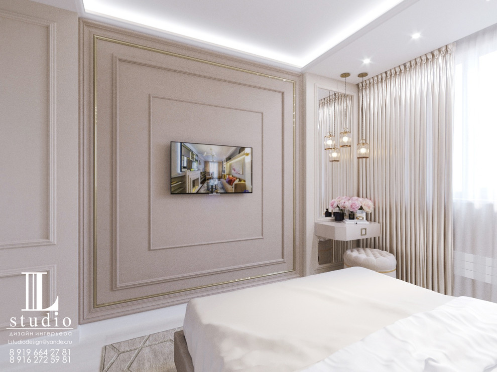 Неоклассика с голубыми акцентами