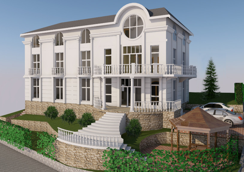 Обложка проекта: Проект Частного дома по ул.Санаторной г.Сочи