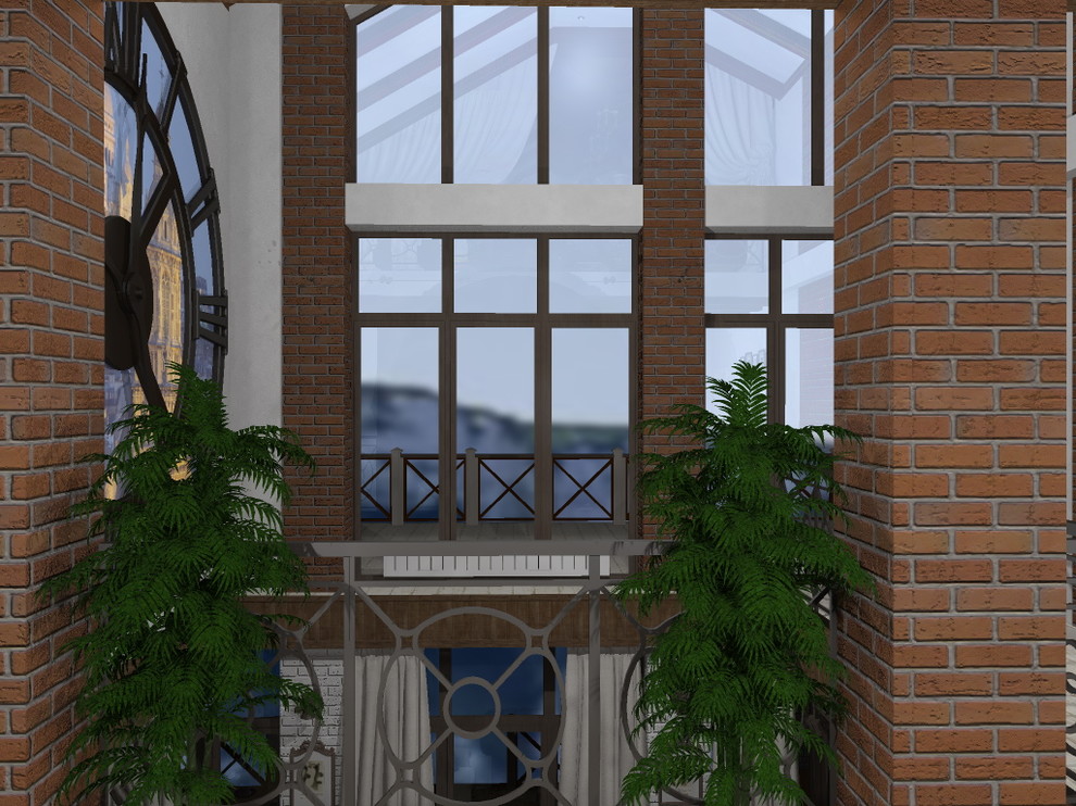 Дом в винтажном стиле