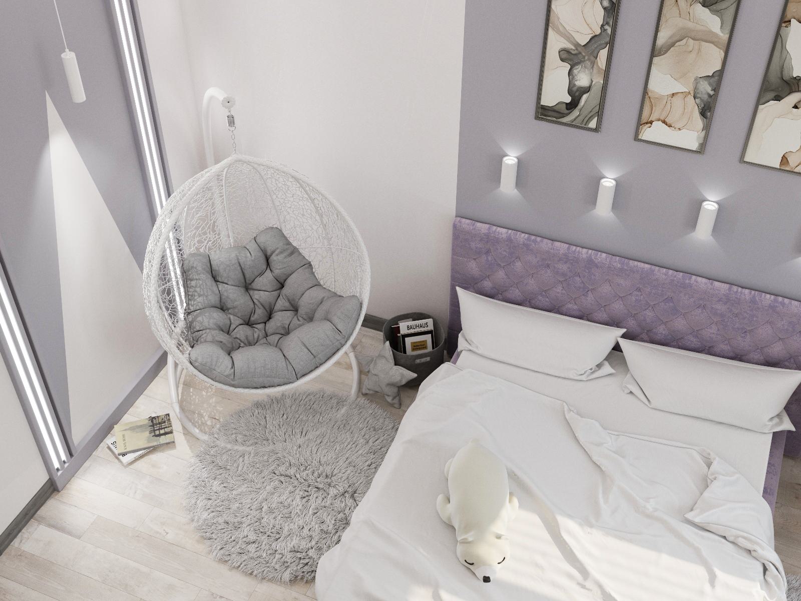 Обложка проекта: Проект "Зефир" (комната подростка)