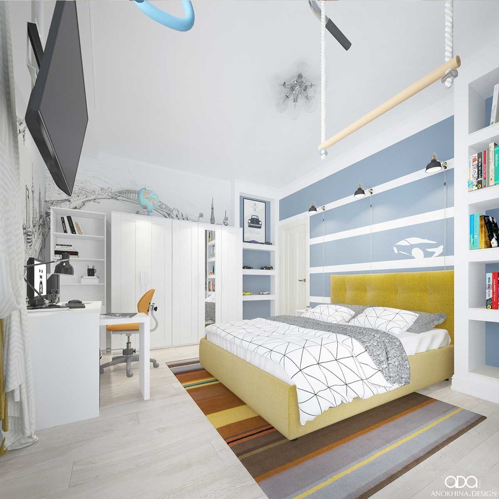 Квартира для девушки с сыном, 53 м2
