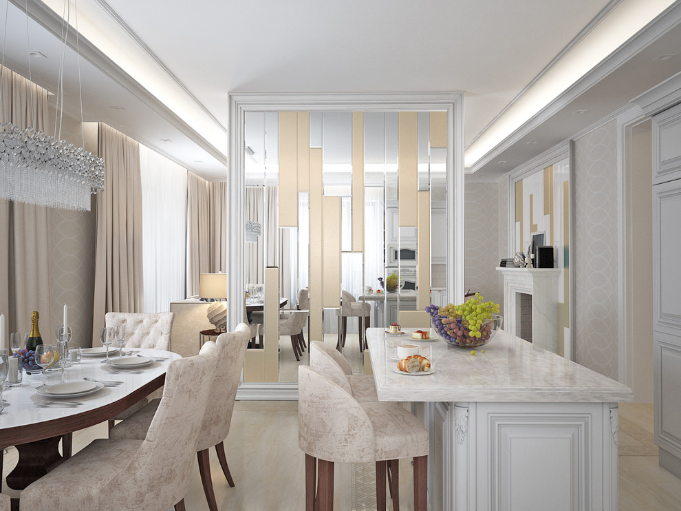 дизайн интерьеров дома 200м2 в пос. Гильдеево