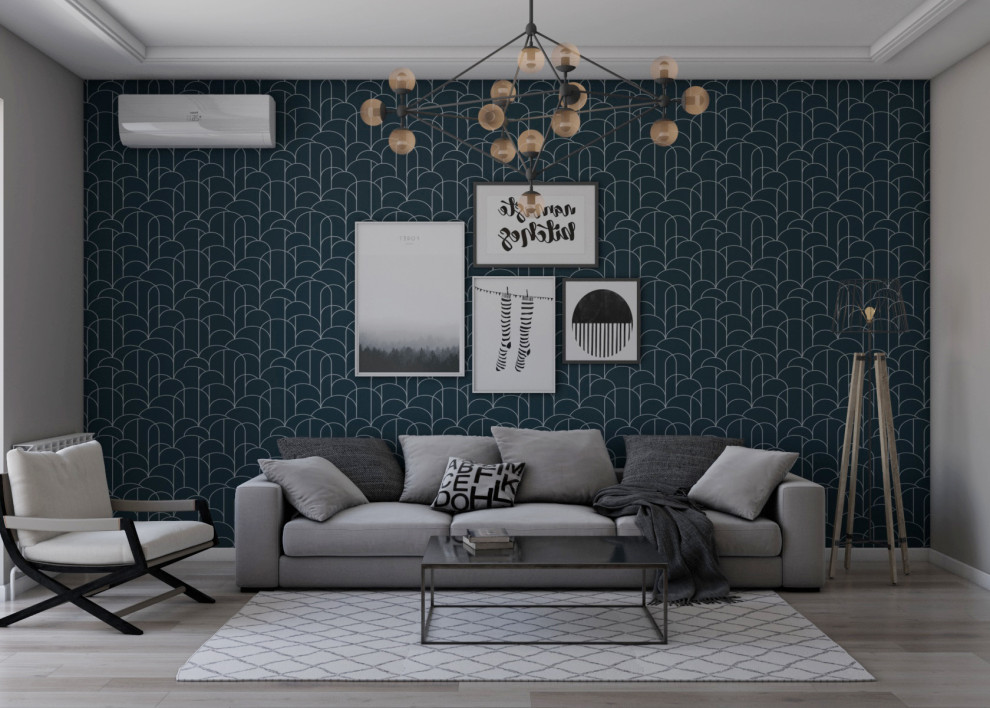 Квартира в скандинавском стиле (с элементами лофта)