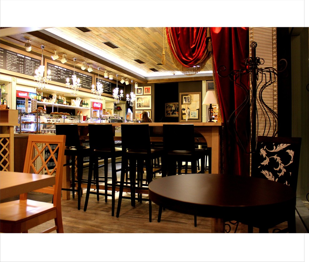 Обложка проекта: кафе фаст-фуд.