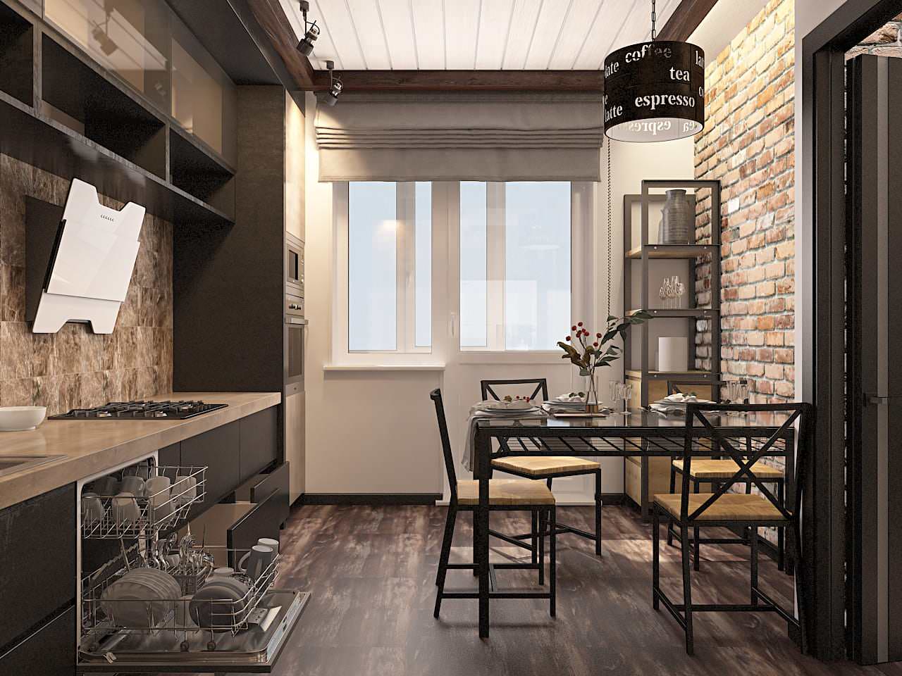 Двухкомнатная. LOFT. Химки