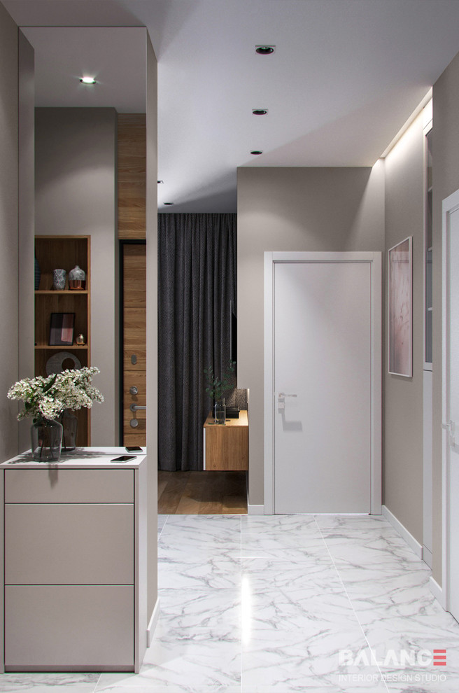 Обложка проекта: Однокомнатная квартира ЖК "Смольный проспект", 56 м2