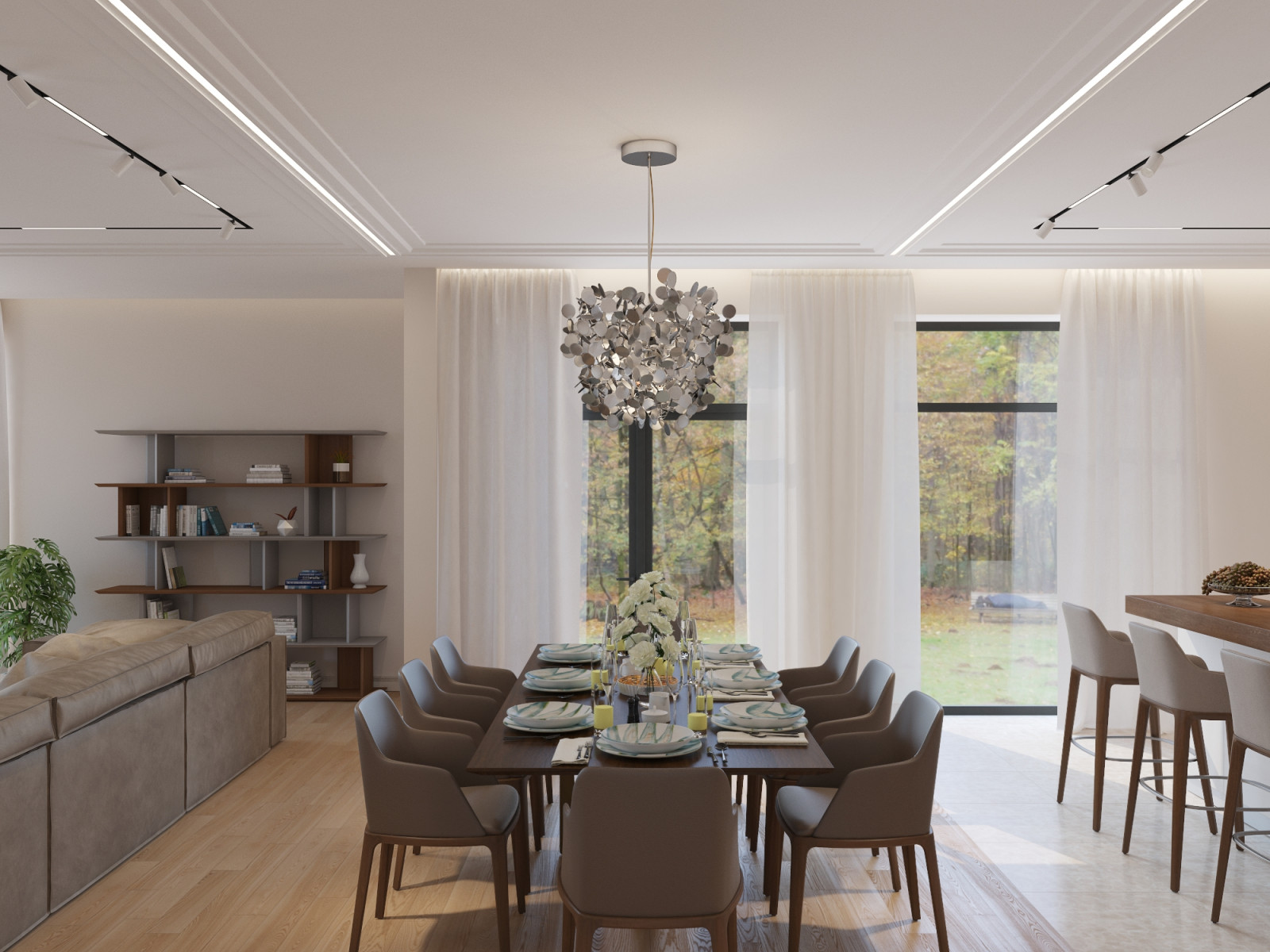 Интерьер загородного дома в Абакане.