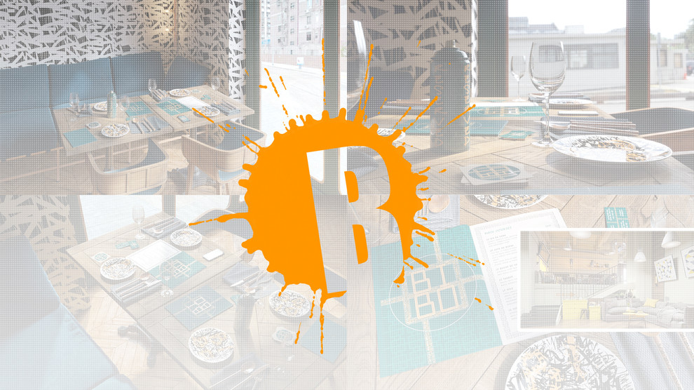 Обложка проекта: Bibo restaurant in Hong Kong, China - corporate style