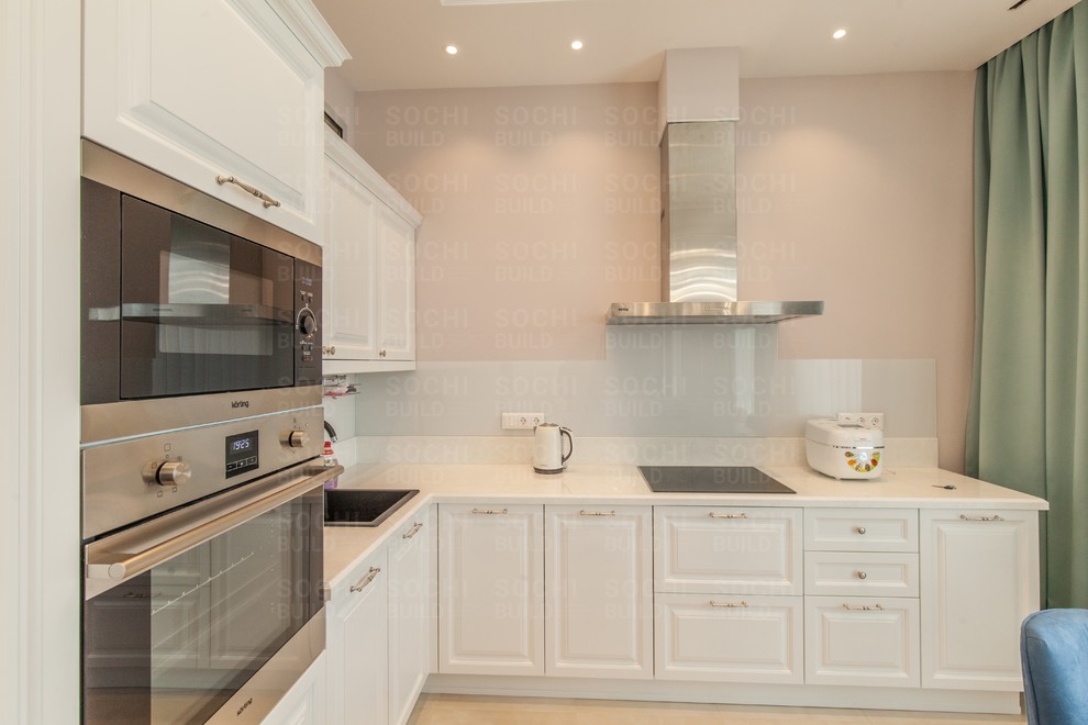 Квартира в ЖК «Актер Гэлакси», 78м², стиль: современная классика. Сочи