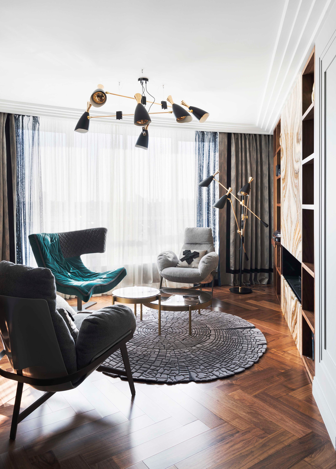 Квартира для семьи с двумя детьми, как визитная карточка