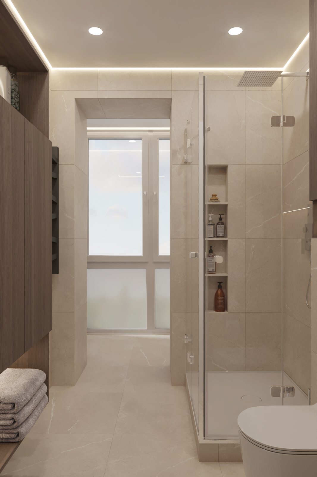 Визуализация дизайн-проекта 2-х комнатной квартиры