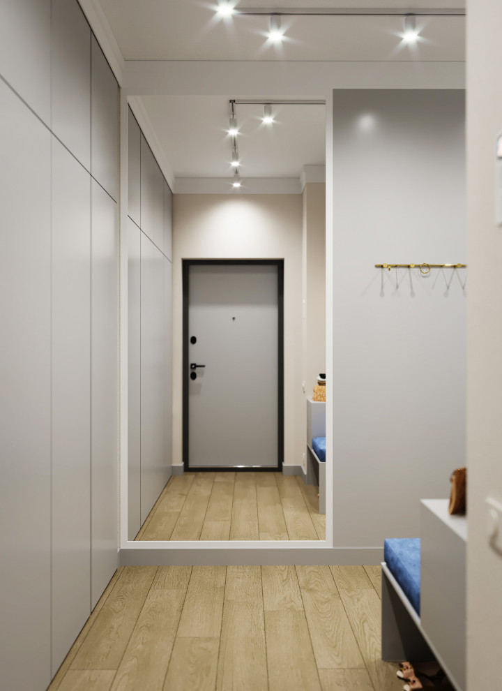 Визуализация коридора в ЖК Береговой