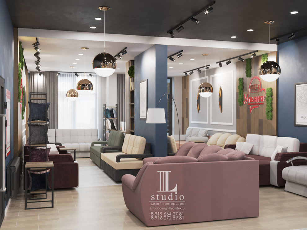 Обложка проекта: Шоу-рум диванов мебельной фабрики "Ульяна"