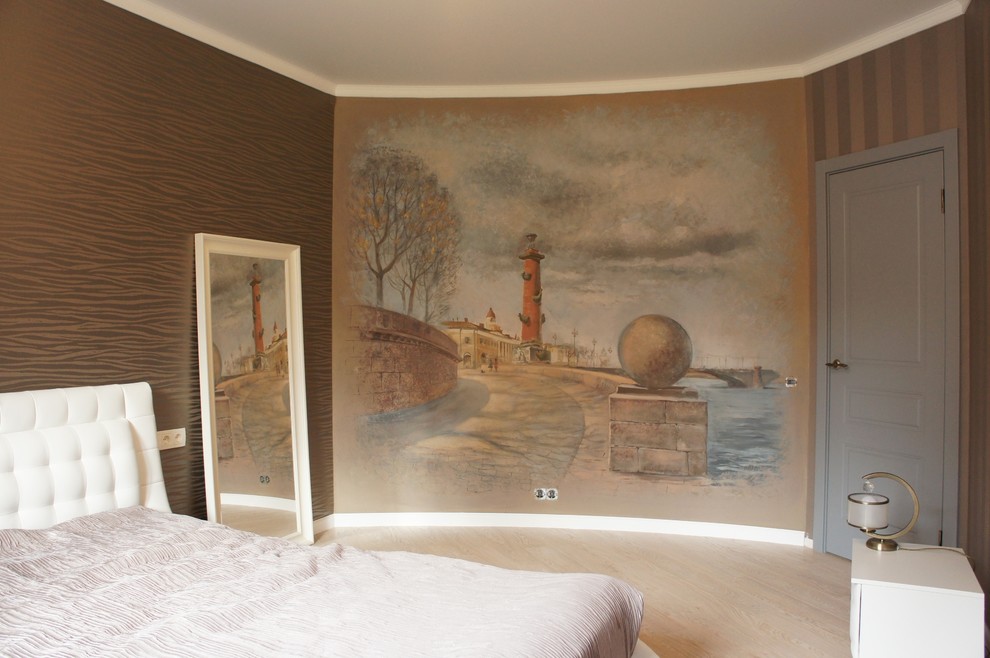 Обложка проекта: РОСПИСЬ спальни на Приморской