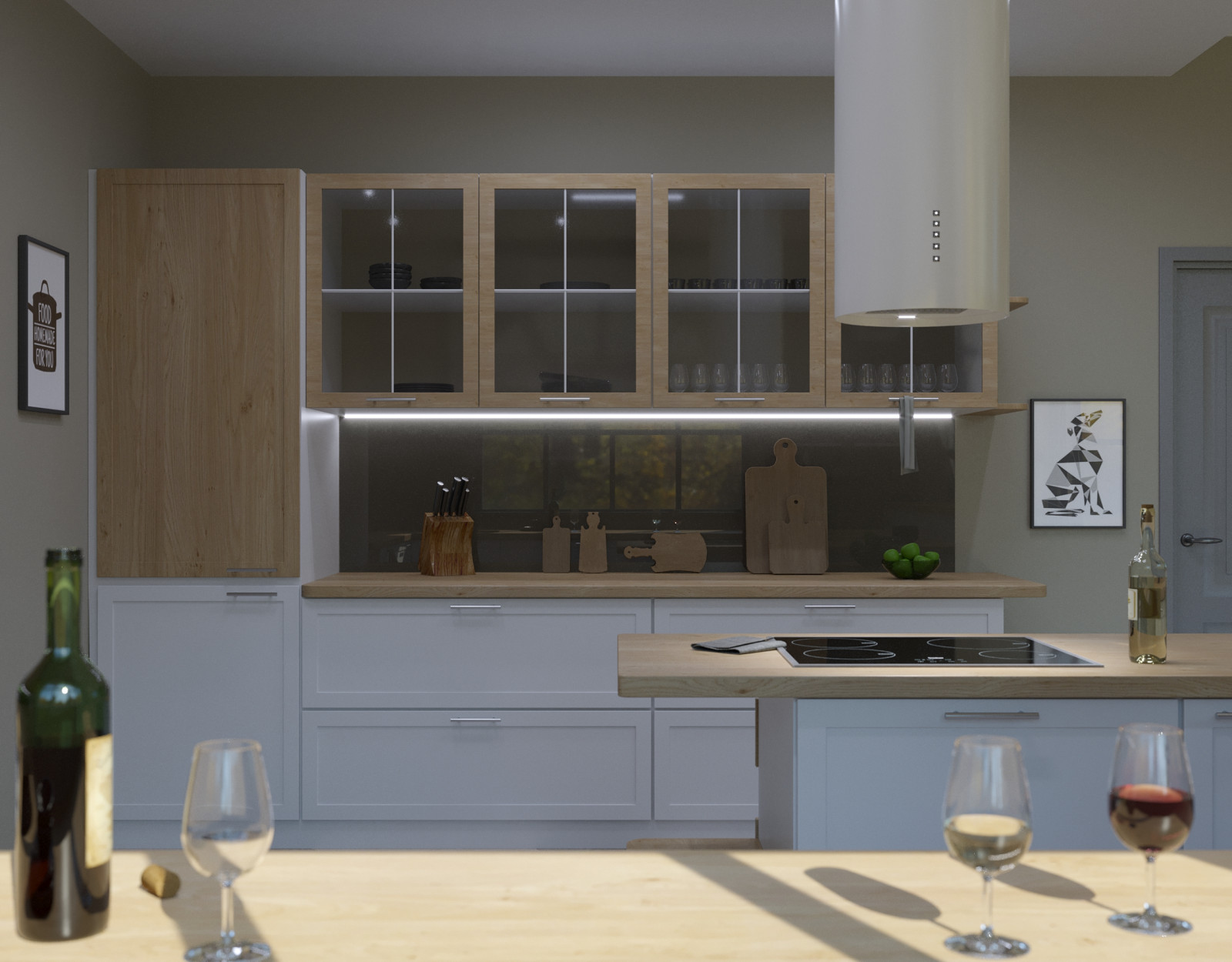 Визуализация кухни