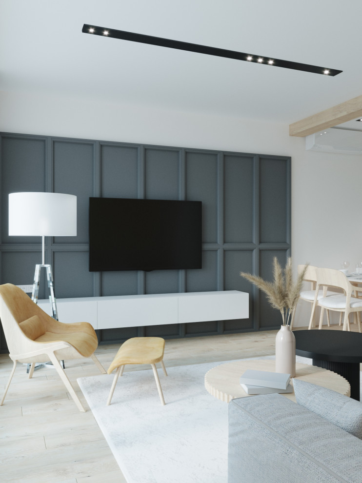 Таун-хаус кухня-гостиная