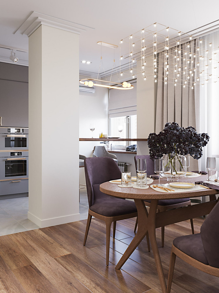 Дизайн кухни-гостиной