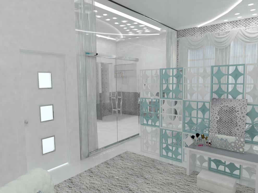 Спальня объединенная с сан злом