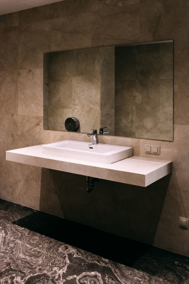 Санузел главного инженера в бизнес центре класса А+