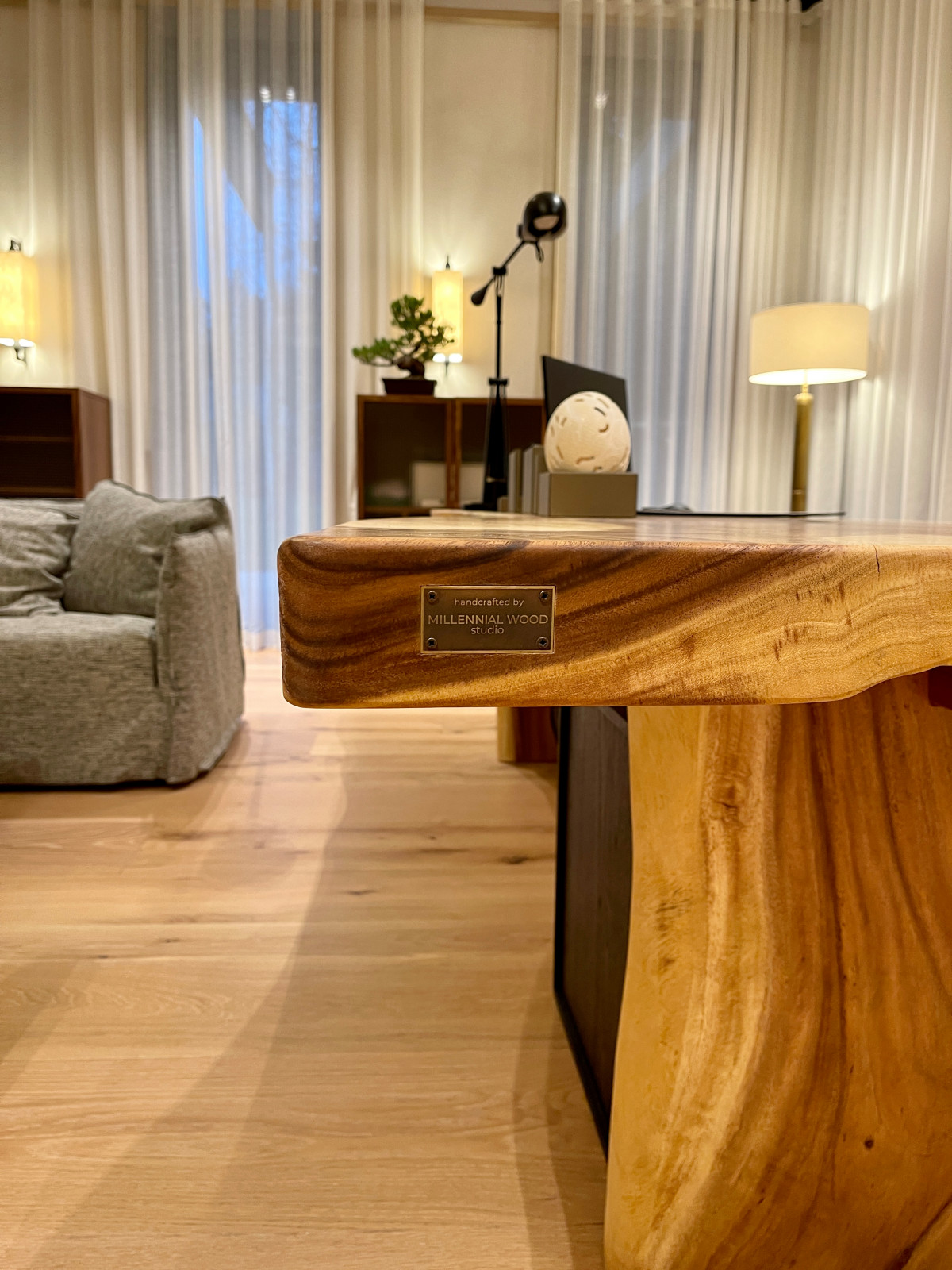 Стол Руководителя "Макассар" by Millennial Wood