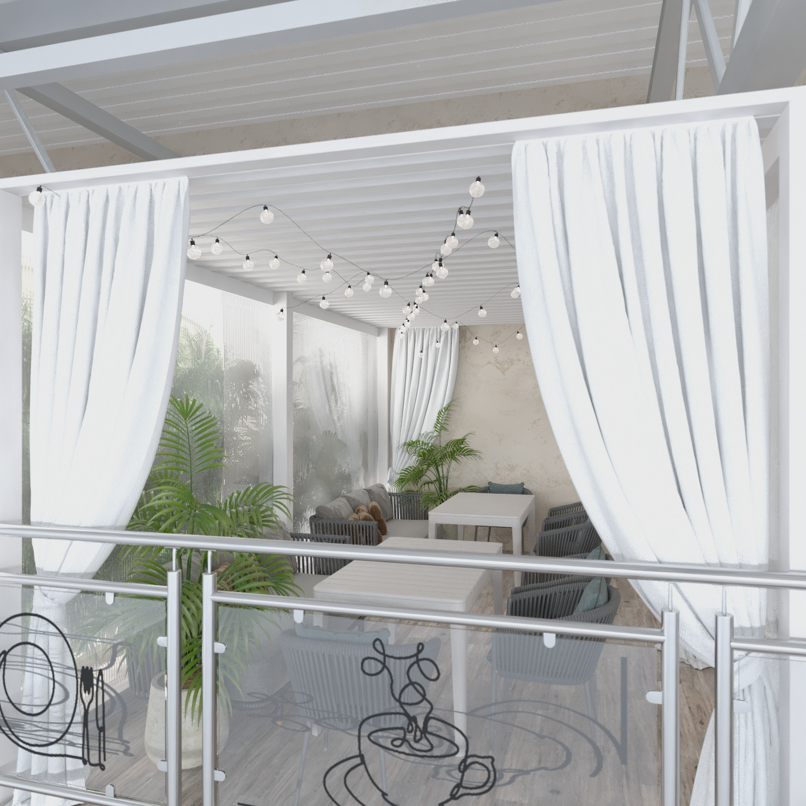 Фудкорт Аква Рио