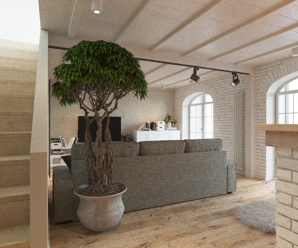 Интерьер квартиры в скандинавском стиле. Екатеринбург.