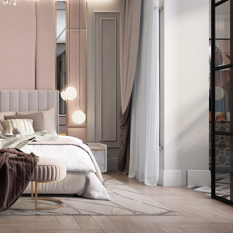 Мягкие стеновые панели в интерьере. Наше производство